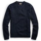 Ralph Lauren Rrl Waffle-knit Cashmere Sweater