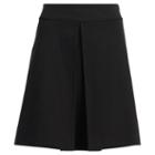 Ralph Lauren Lauren Pleated A-line Skirt Black