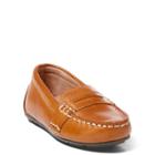 Ralph Lauren Telly Leather Penny Loafer Tan
