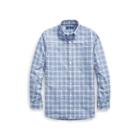 Ralph Lauren Classic Fit Plaid Twill Shirt Multi Blue/white