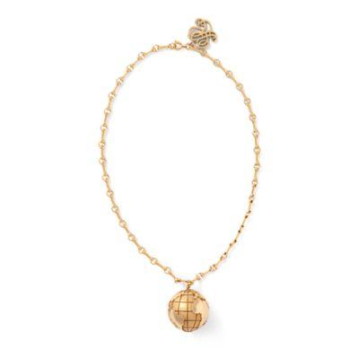 Ralph Lauren Brass Globe Pendant Necklace Brass