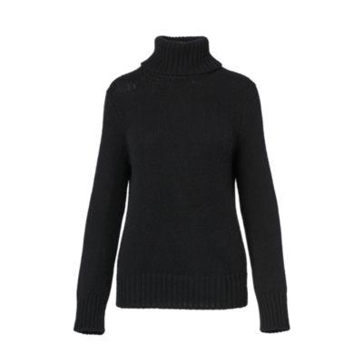 Ralph Lauren Cashmere-mohair Turtleneck Black