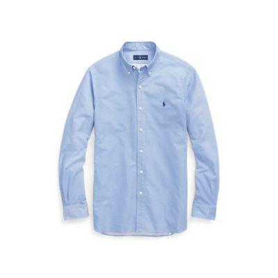 Ralph Lauren Classic Fit Poplin Shirt Blue/white
