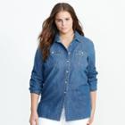 Ralph Lauren Lauren Woman Denim Shirt Medium Indigo