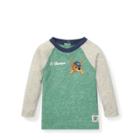 Ralph Lauren Polo Bear Baseball T-shirt Green Heather 9m