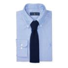 Polo Ralph Lauren Cotton Oxford Dress Shirt Blue/white