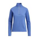 Ralph Lauren Jersey Half-zip Pullover Maidstone Blue Heather