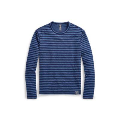 Ralph Lauren Custom Slim Fit T-shirt Blue Heather/cruise Navy