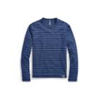 Ralph Lauren Custom Slim Fit T-shirt Blue Heather/cruise Navy