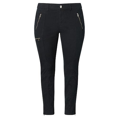 Ralph Lauren Lauren Woman Skinny Twill Cargo Pant Polo Black