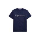 Ralph Lauren Logo Cotton Jersey T-shirt Chairman Navy/silver
