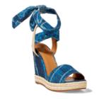 Polo Ralph Lauren Laney Canvas Espadrille Shibori Print
