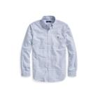 Ralph Lauren Classic Fit Plaid Cotton Shirt Blue/white Multi