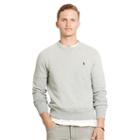 Polo Ralph Lauren Cotton-blend-fleece Sweatshirt Natural Grey Heather
