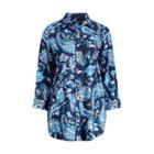 Ralph Lauren Paisley Sateen Sleep Shirt Multpais