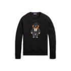 Ralph Lauren Western Bear Sweatshirt Polo Black