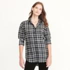 Ralph Lauren Lauren Foulard-print Crepe Shirt Black/cream