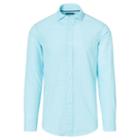 Polo Ralph Lauren Checked Cotton-linen Shirt Aqua/white