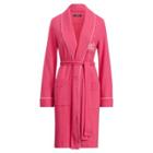 Ralph Lauren Cotton Shawl-collar Robe Rose Pink