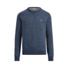 Ralph Lauren Double-knit Sweatshirt Blue Hthr/fstr Gr Hthr
