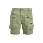 Ralph Lauren Relaxed Fit Cotton Cargo Short Army Olive