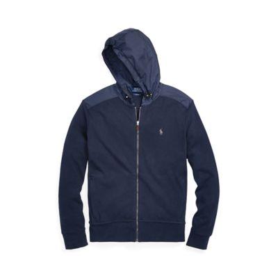 Ralph Lauren Estate-rib Cotton Hoodie Aviator Navy