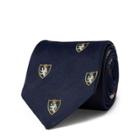 Ralph Lauren Silk Club Tie Navy