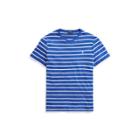 Ralph Lauren Classic Fit Cotton T-shirt Provincetown Blue/white