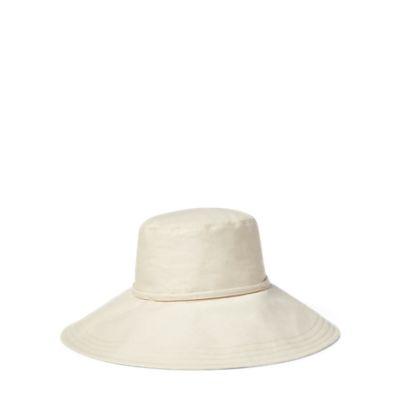 Ralph Lauren Packable Linen Hat Old Linen