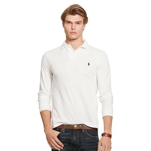 Polo Ralph Lauren Classic-fit Cotton Mesh Polo White
