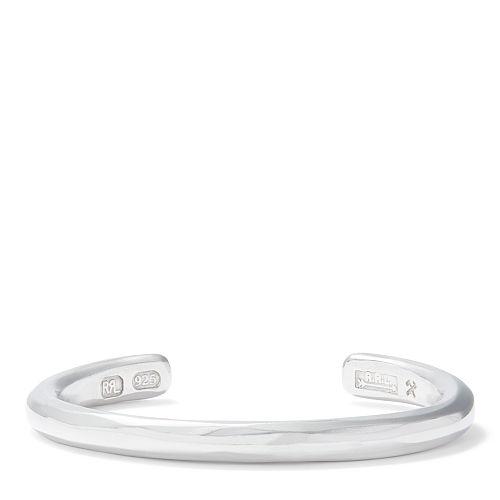 Ralph Lauren Rrl Hammered Sterling Silver Cuff Silver