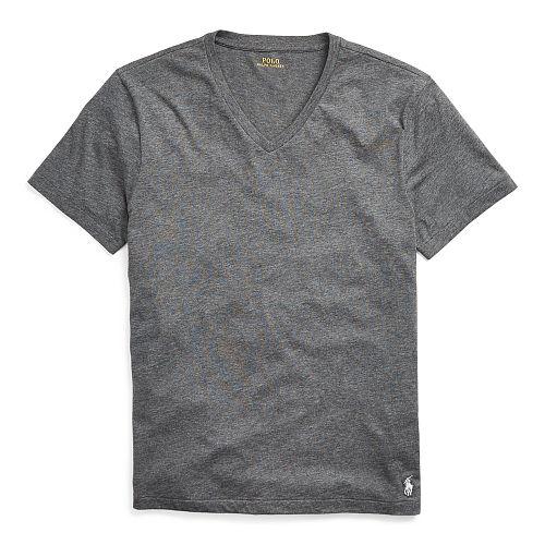 Polo Ralph Lauren Custom Slim Fit Jersey T-shirt Stadium Grey Heather