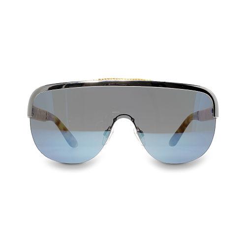 Ralph Lauren Woven Shield Sunglasses Silver