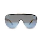 Ralph Lauren Woven Shield Sunglasses Silver