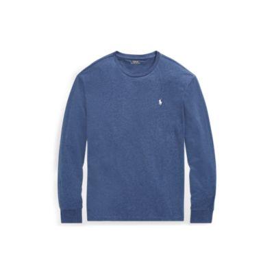 Ralph Lauren Classic Fit Crewneck T-shirt Derby Blue Heather 3x Big