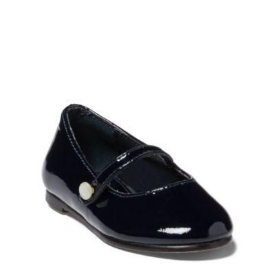 Ralph Lauren Alyssa Leather Mary Jane Navy