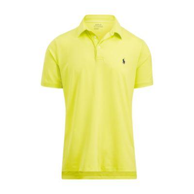 Ralph Lauren Performance Lisle Polo Shirt New Lemon