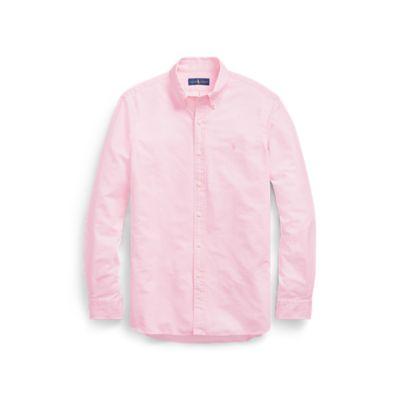Ralph Lauren Classic Fit Poplin Shirt Pink/white
