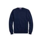 Ralph Lauren Cashmere Crewneck Sweater Classic Navy