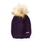 Ralph Lauren Lauren Faux-fur Pom-pom Hat Deep Purple
