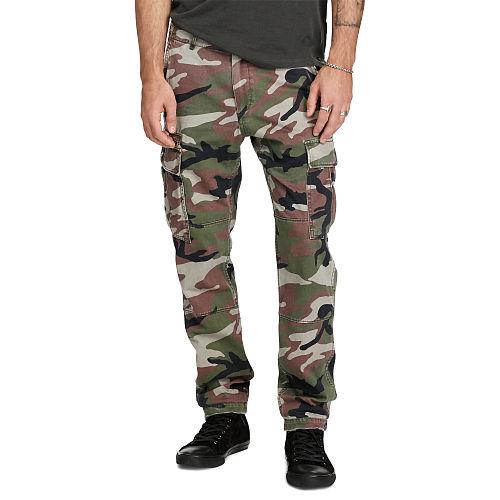 Ralph Lauren Denim & Supply Slim Camo Cotton Cargo Pant Sabrage Multi