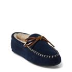 Ralph Lauren Markel Ii Suede Slipper Navy Suede