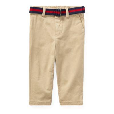 Ralph Lauren Belted Stretch Cotton Chino Classic Khaki 3m