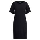Ralph Lauren French Terry T-shirt Dress Polo Black Sp