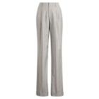 Ralph Lauren Ashford Wool High-rise Pant Pearl Grey Melange