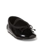 Ralph Lauren Allie Faux-leather Ballet Flat Black Patent