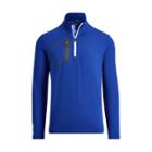 Ralph Lauren Tech Jersey Half-zip Pullover Speed Royal