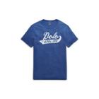 Ralph Lauren Custom Slim Fit Cotton T-shirt Bali Blue