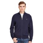 Polo Ralph Lauren Cotton Full-zip Sweater Hunter Navy