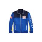 Ralph Lauren Cp-93 Double-knit Track Jacket Cruise Royal Multi
